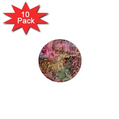 Texture Background Spring Colorful 1  Mini Magnet (10 pack) 