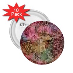 Texture Background Spring Colorful 2.25  Buttons (10 pack) 