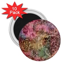 Texture Background Spring Colorful 2.25  Magnets (10 pack) 