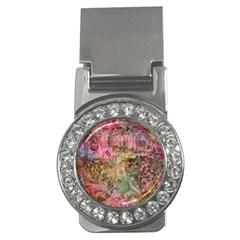 Texture Background Spring Colorful Money Clips (CZ) 