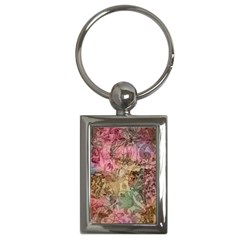 Texture Background Spring Colorful Key Chains (rectangle)  by Amaryn4rt