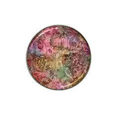 Texture Background Spring Colorful Hat Clip Ball Marker (4 pack)