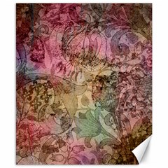 Texture Background Spring Colorful Canvas 8  x 10 