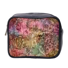 Texture Background Spring Colorful Mini Toiletries Bag 2-Side