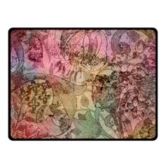 Texture Background Spring Colorful Fleece Blanket (Small)