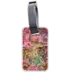 Texture Background Spring Colorful Luggage Tags (Two Sides)