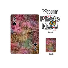 Texture Background Spring Colorful Playing Cards 54 (Mini) 