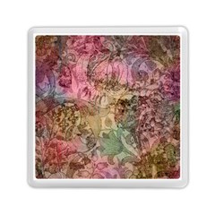 Texture Background Spring Colorful Memory Card Reader (Square) 