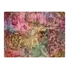 Texture Background Spring Colorful Double Sided Flano Blanket (Mini) 