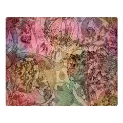 Texture Background Spring Colorful Double Sided Flano Blanket (Large) 