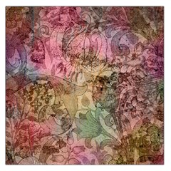 Texture Background Spring Colorful Large Satin Scarf (Square)