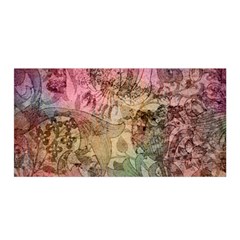 Texture Background Spring Colorful Satin Wrap