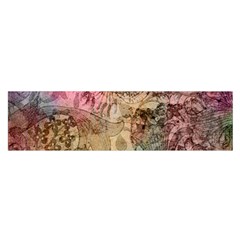 Texture Background Spring Colorful Satin Scarf (Oblong)