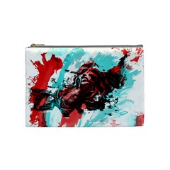 Wallpaper Background Watercolors Cosmetic Bag (medium)  by Amaryn4rt