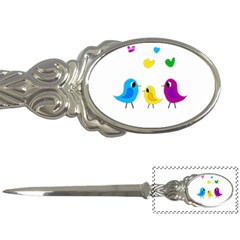 Bird Family Letter Openers by Valentinaart