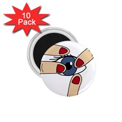 Poke 1 75  Magnets (10 Pack)  by Valentinaart