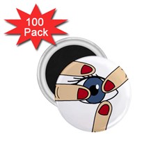 Poke 1 75  Magnets (100 Pack)  by Valentinaart