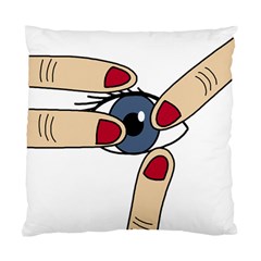 Poke Standard Cushion Case (two Sides) by Valentinaart