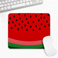 Watermelon  Large Mousepads by Valentinaart