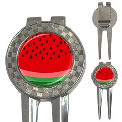 Watermelon  3-in-1 Golf Divots by Valentinaart