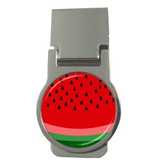 Watermelon  Money Clips (round)  by Valentinaart