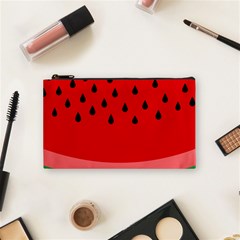 Watermelon  Cosmetic Bag (small)  by Valentinaart