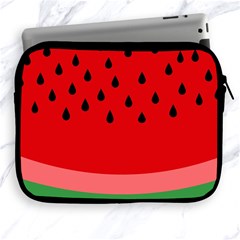 Watermelon  Apple Ipad 2/3/4 Zipper Cases by Valentinaart