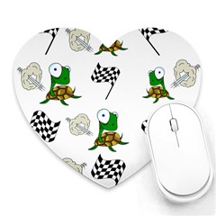 Speed Heart Mousepads by Valentinaart