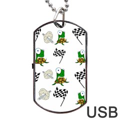 Speed Dog Tag Usb Flash (one Side) by Valentinaart