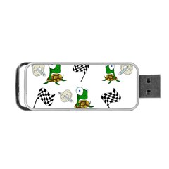 Speed Portable Usb Flash (one Side) by Valentinaart