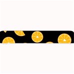 Oranges pattern - black Small Bar Mats 24 x4  Bar Mat