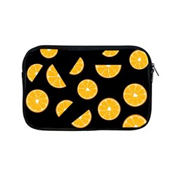 Oranges Pattern - Black Apple Macbook Pro 13  Zipper Case