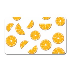 Oranges Magnet (rectangular) by Valentinaart