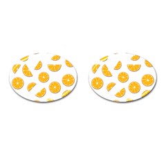 Oranges Cufflinks (oval) by Valentinaart