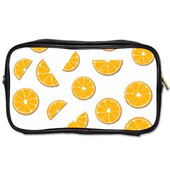 Oranges Toiletries Bags by Valentinaart