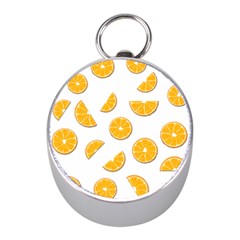 Oranges Mini Silver Compasses by Valentinaart