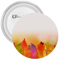 Autumn Leaves Colorful Fall Foliage 3  Buttons by Amaryn4rt