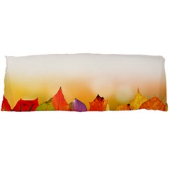 Autumn Leaves Colorful Fall Foliage Body Pillow Case Dakimakura (two Sides) by Amaryn4rt