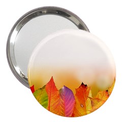 Autumn Leaves Colorful Fall Foliage 3  Handbag Mirrors by Amaryn4rt