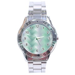 Background Bubblechema Perforation Stainless Steel Analogue Watch by Amaryn4rt