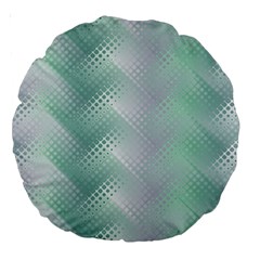 Background Bubblechema Perforation Large 18  Premium Round Cushions