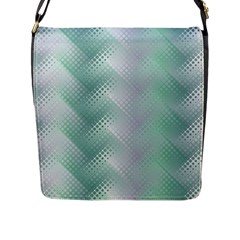 Background Bubblechema Perforation Flap Messenger Bag (l)  by Amaryn4rt