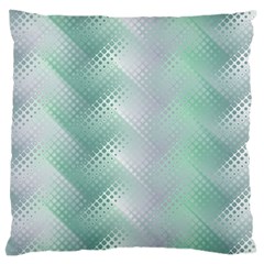 Background Bubblechema Perforation Large Flano Cushion Case (one Side) by Amaryn4rt