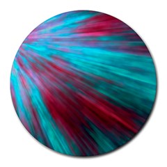 Background Texture Pattern Design Round Mousepads by Amaryn4rt