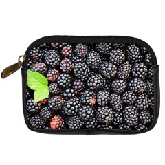 Blackberries Background Black Dark Digital Camera Cases by Amaryn4rt