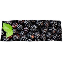 Blackberries Background Black Dark Body Pillow Case Dakimakura (two Sides)