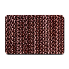 Chain Rusty Links Iron Metal Rust Small Doormat  by Amaryn4rt