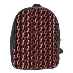 Chain Rusty Links Iron Metal Rust School Bags(large)  by Amaryn4rt