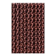 Chain Rusty Links Iron Metal Rust Shower Curtain 48  X 72  (small)  by Amaryn4rt