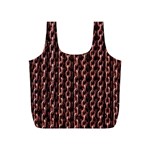 Chain Rusty Links Iron Metal Rust Full Print Recycle Bags (S)  Front